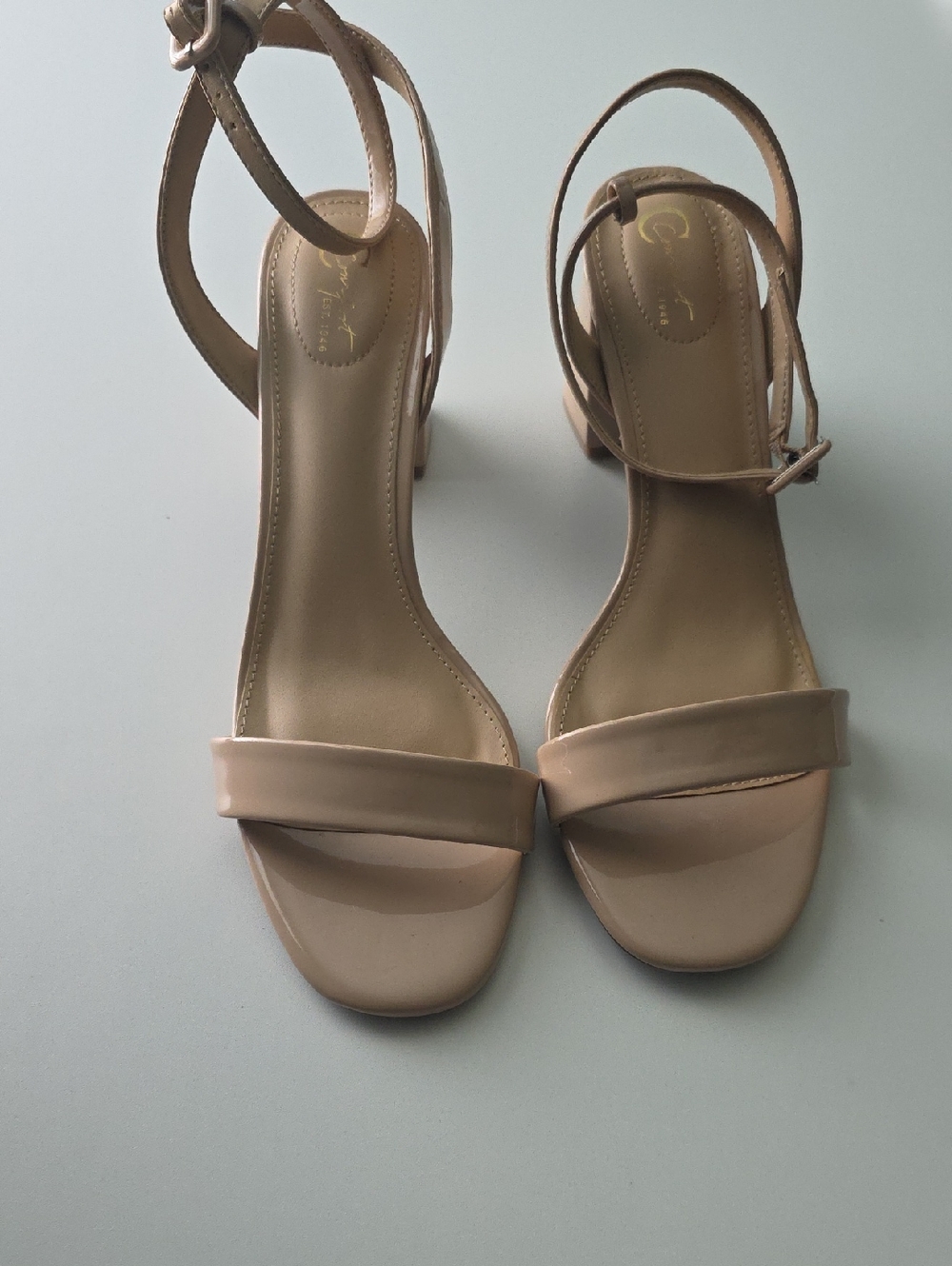 Women’s Ankle Strap Sandals in Nude